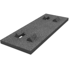 2001695 K2 Systems Bautenschutzmatte Dome Alu 470x180 18mm Produktbild front M