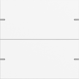 5022927 Gira Wippenset 2f Tastsens.4 TS4 Reinweiß m(lack.) Produktbild front M