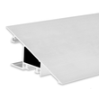 114805 Isoled LED Aufbauleuchtenprofil HIDE TRIANGLE Aluminium weiß RAL 9003,  Produktbild