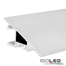 114805 Isoled LED Aufbauleuchtenprofil HIDE TRIANGLE Aluminium weiß RAL 9003,  Produktbild