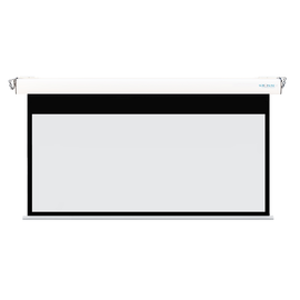 602139 Screenline LO550CWI-16/10 Motor- Aufbauleinwand 540x338 16:10 White Ice Produktbild front M