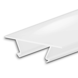 114744 Isoled Abdeckung COVER45 opal/satiniert 200 cm für Profil CORNER Produktbild