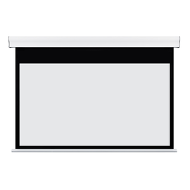606078 Screenline WA376AWI-4/3 Aufbau- Motorleinwand 376x282 WhiteIce ohne Rand Produktbild front M