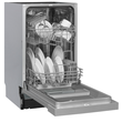 816203300 Exquisit EGSP1009 EB 030E inox Einbaugeschirrspüler 81,5x44,8x57,0 Produktbild front S