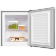 811010304 Exquisit GB05 040E inoxlook Gefrierschrank 51x44cm 34l Produktbild