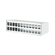 130861-2402-E Metz Connect Modul AP Gehäuse 2x12 Port reinweiß, unbestückt Produktbild