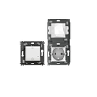 N4501C Bticino Gateway + Steckdose und Masterswitch LivingLight with Netatmo, Produktbild front S