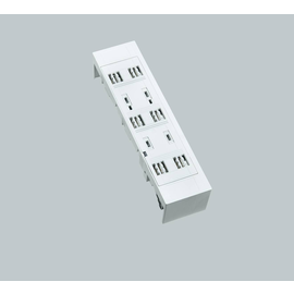 92009594 Wöhner 32620 Sammelschienenadapter Unterteil für 338 Produktbild front M