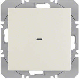 85655282 Berker BERKER KNX RF S.1 Wandsender 1fach flach weiß glänzend Produktbild front M