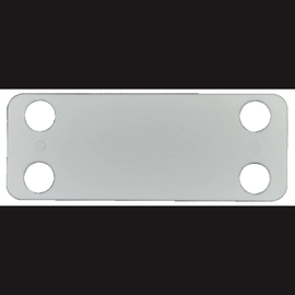 262185 Haupa Kennzeichnungsschild 50,5 x 19,1 x 0,4 mm Produktbild front M