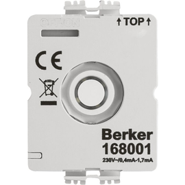 168001 Berker BERKER LED Modul Drehschalter ohne N-Leiter Produktbild front M