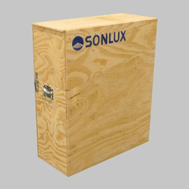 95-0256-0040 Sonlux Transportkiste (Holz) für PowerDisk Produktbild