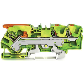2106-5307 Wago 3 Leiter Schutzleiterklemme mit Hebel und Drücke Produktbild