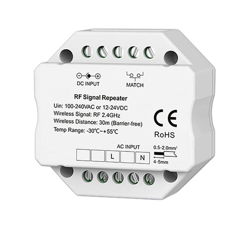 114892 Isoled SYS-PRO MESH SIGNAL REPEAT MAX. 30M, 12-24V DC / 100-240V AC Produktbild