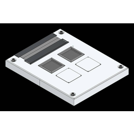 19DA-6080 Mehler Lüftungsdachblech + TH + kpl. Verkabelung für Schränke Produktbild