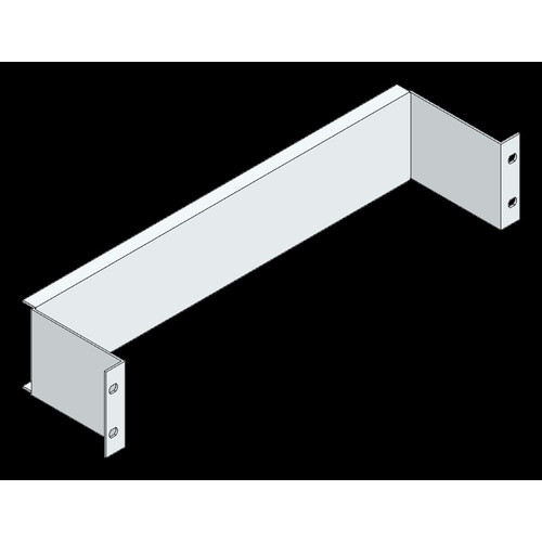 MO-2HE Mehler Montageplatte für 19 Breite passend bei 19PRS,19FR,19SR Produktbild Front View L