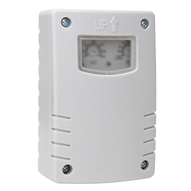 848002019 Kopp Dämmerungsschalter mit Zeitschaltuhr, Aufputzmontage, Schutzar Produktbild front M