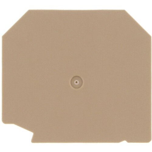 CC-17254.2 Conta-Clip Abschlussplatte SAP 16/2A BG beige Produktbild Front View L