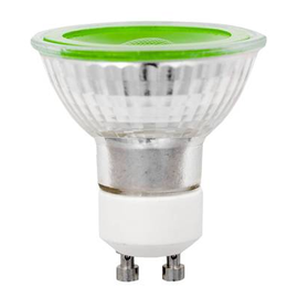 38279 Scharnberger+H. LED PAR16 GU10 230V 5W 90Lm grün 38° Produktbild