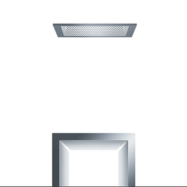 60800691 Zumtobel PANOS INF DEKORAHMEN Q190 AZE Dekorahmen Produktbild front M