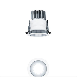 60815131 Zumtobel PANOS EVO R100H 11W LED830 SM WH LED Decken-Einbauleuchte Produktbild