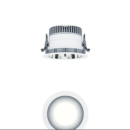 60815830 Zumtobel PANOS EVO R150H 10W LED830 FAL WH LED Decken-Einbauleuchte Produktbild front M