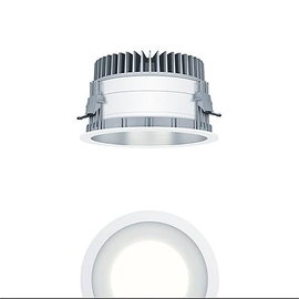 60815880 Zumtobel PANOS EVO R200H 22W LED830 SM WH LED Decken-Einbauleuchte Produktbild front M