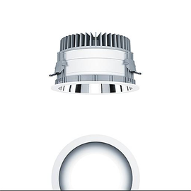 60815883 Zumtobel PANOS EVO R200H 22W LED840 AL WH LED Decken-Einbauleuchte Produktbild front M