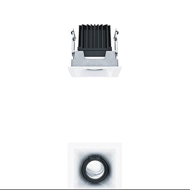 60817525 Zumtobel PANOS INF Q100V 15W LED940 LDO SP WH WH LED Decken-Einbaule Produktbild