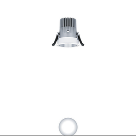 60817408 Zumtobel PANOS INF R68 10W LED927 LDO FL SM TL LED Decken-Einbaule Produktbild front M