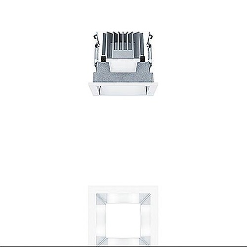 60817943 Zumtobel P INF Q100L LED1600 930 LDO AL WH LED Decken-Einbauleuchte Produktbild