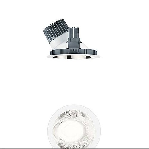 60818031 Zumtobel P INF R150WW LED1300 930 LDO AL WH LED Decken-Einbauleuchte Produktbild