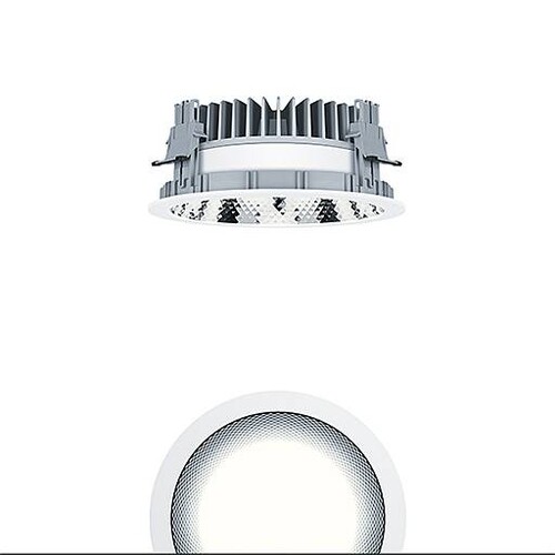 60818130 Zumtobel P INF R200L LED2500 930 LDO FAL WH LED Decken-Einbauleuchte Produktbild