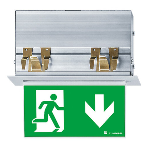 42185926 Zumtobel ARTSIGN 75 P MRC E3D SR SP1E002D Sicherheitszeichenleuchte Produktbild