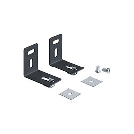 22171219 Zumtobel SLOIN slim WALL BRACKET SET BK Wandbefestigung L-Bügel Produktbild front M