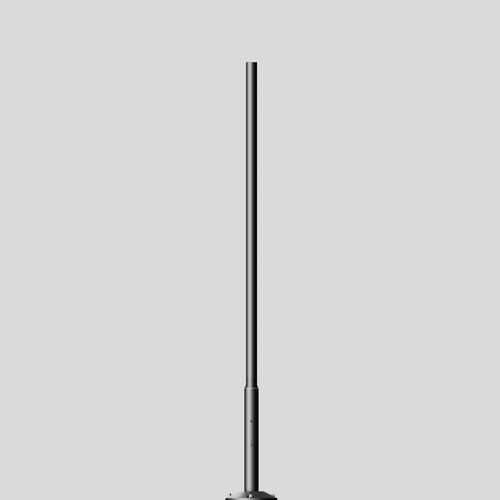 70904 Bega Lichtmast Grafit  Produktbild Front View L