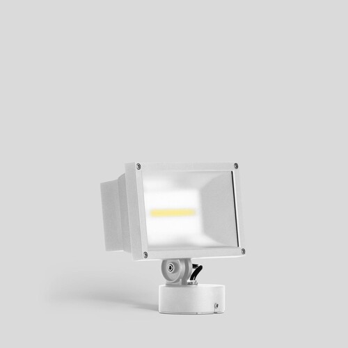 77539WK3 Bega Flächenscheinwerfer für den Innen  & Außenbereich Weiß - 3000 K Produktbild Front View L