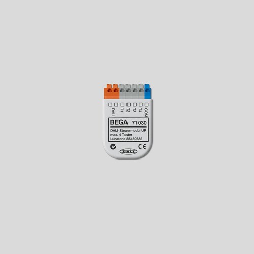 71030 Bega DALI Tastermodul  Produktbild Front View L