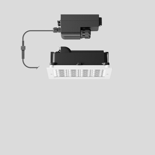 24689K3 Bega LED Kompakttiefstrahler für den Innen  & Außenbereich Weiß   3000K Produktbild Front View L