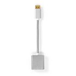 CCTB37250AL02 Nedis Displayport Kabel | DisplayPort Stecker | DVI D 24+1 Pin Bu Produktbild front S