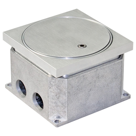 840983 Gifas Bodensteckdose FONTO 4970W unbestückt Produktbild front M