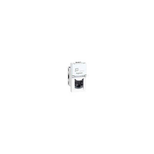 107181 Gifas Steckdose RJ45 8P CAT6, Gr. 0,5, weiß RJ Produktbild Front View L