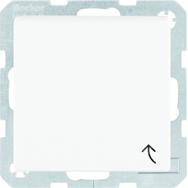 41241909 Berker BERKER S.1 IP44 SSD mit Klappdeckel und Schraubklemmen polarwei Produktbild