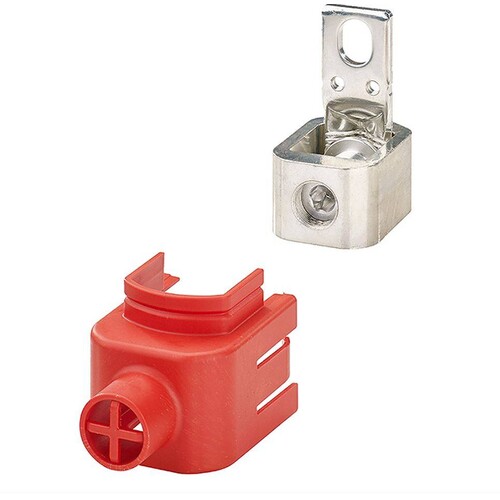 13589000 Hensel DA 300 Geräte-Direkt- Anschlussklemme für M10 Produktbild Front View L