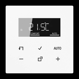 TRDLS1790WW Jung Raumtemperaturregler mit Display Standard alpinweiß Produktbild