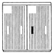 4TBE843182C0100 ABB Schrank AP Gr.2 1125x1115x320 EHP322 Produktbild