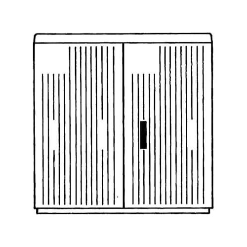 4TBE843182C0100 ABB Schrank AP Gr.2 1125x1115x320 EHP322 Produktbild Front View L