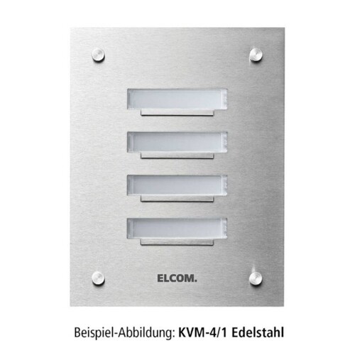 5208280 Elcom ELCOM KVM 8/1 UP Klingelplatte ESTA Produktbild Front View L