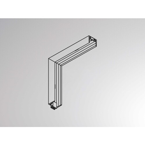 708-005020000060 Molto Luce MAGNETICS ECKVERBINDER schwarz Produktbild