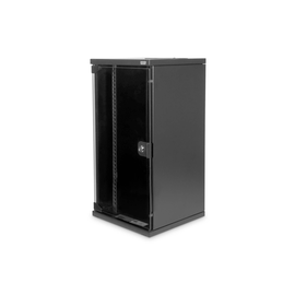 DN-10-12U-B Digitus 10 Schrank Wandm. 12HE, Black H 592 x B 312 x T 300 mm Produktbild